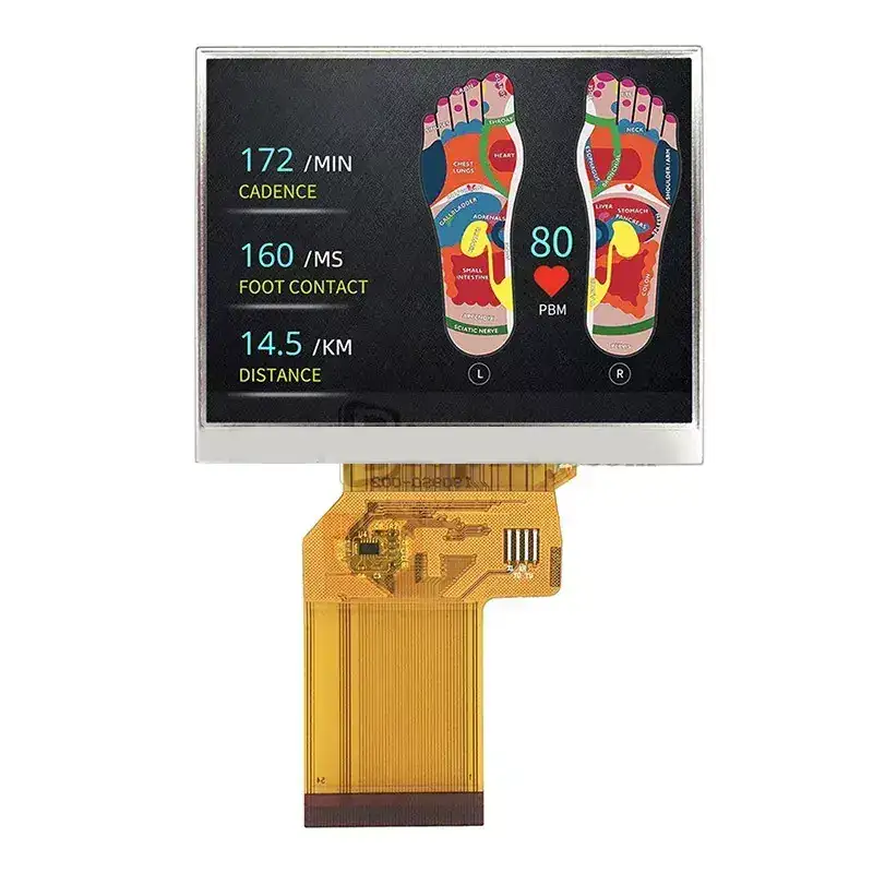 3.5 Inch 320x240 Anti-Glare TFT LCD Module Wide Temperature - VXT350HQS-01X-W 3.5 Inch 320x240 Anti-Glare TFT LCD Module Wide Temperature - VXT350HQS-01X-W